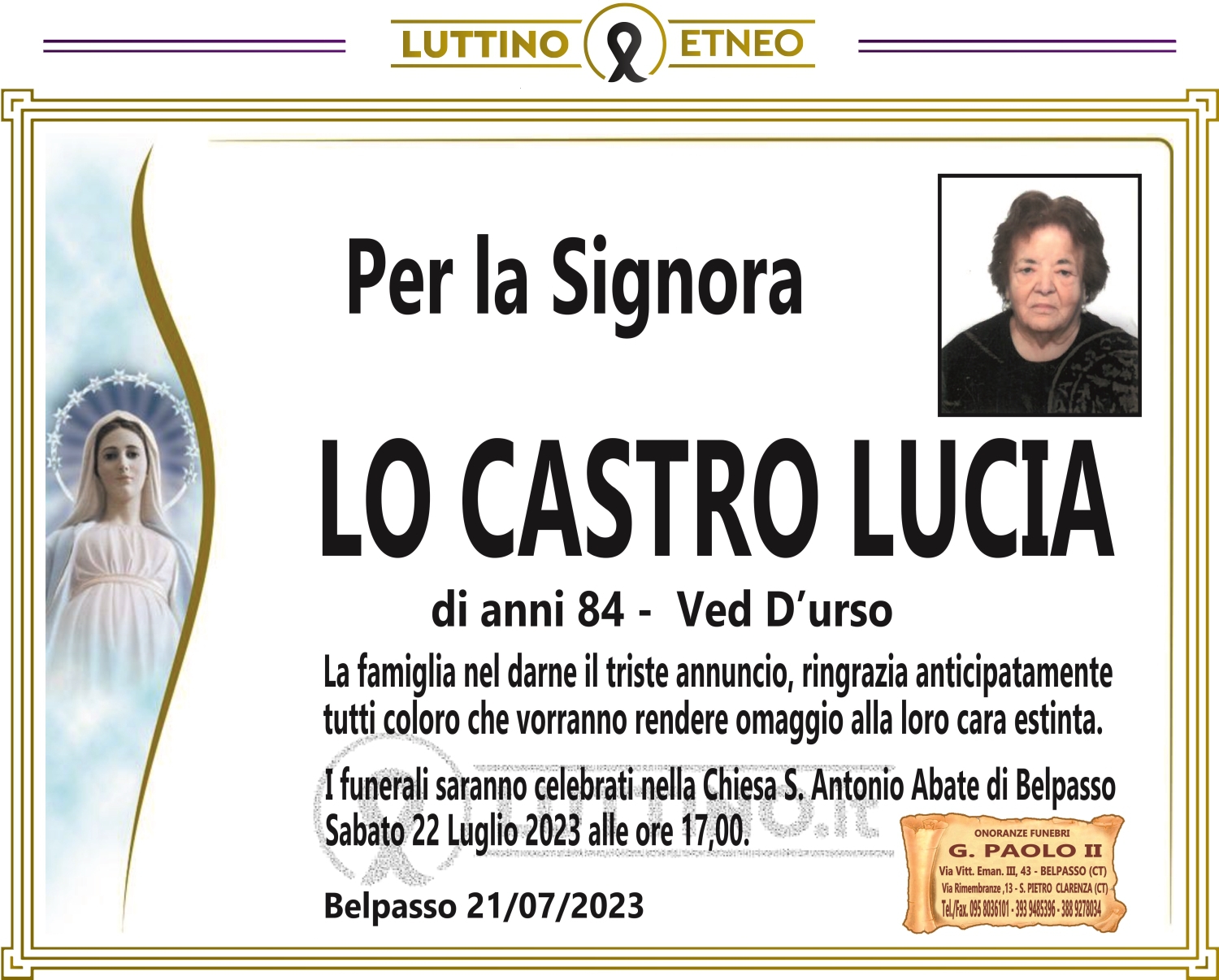 Lucia Lo Castro